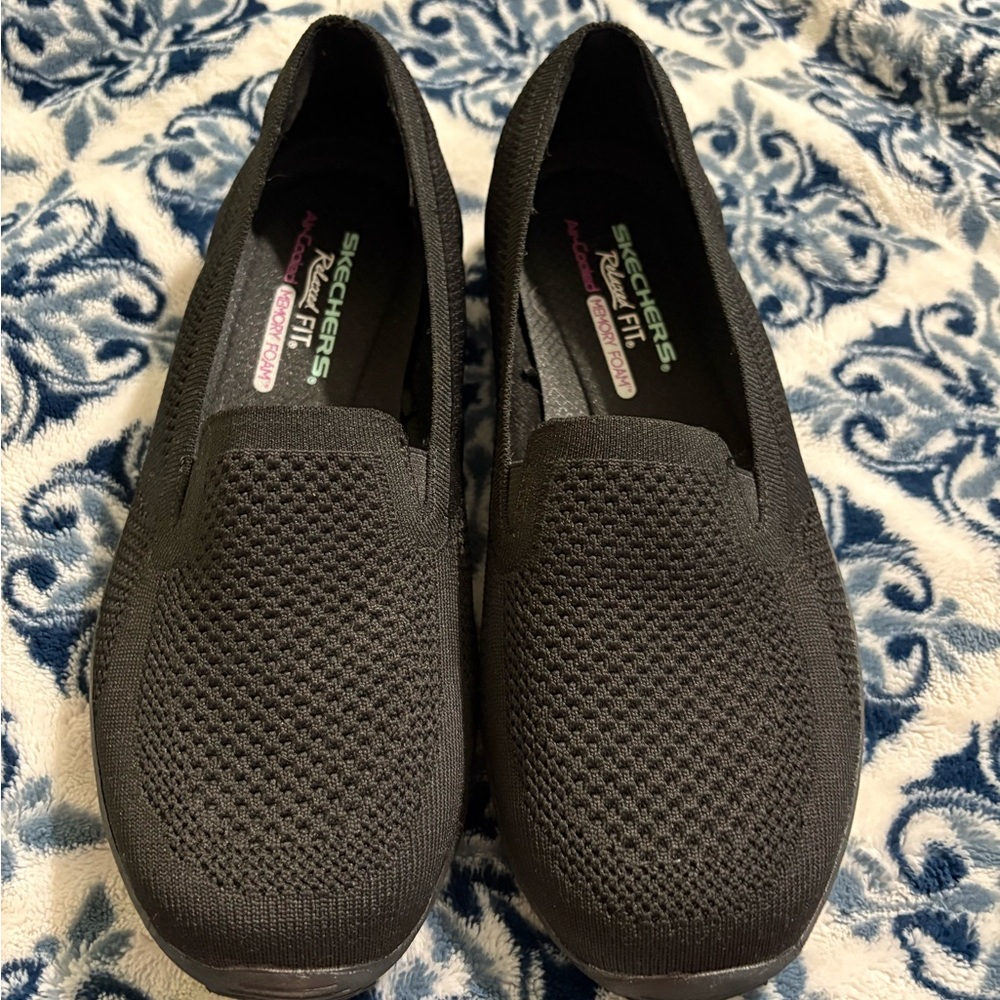 Skechers Women's Black Slip-On Shoes